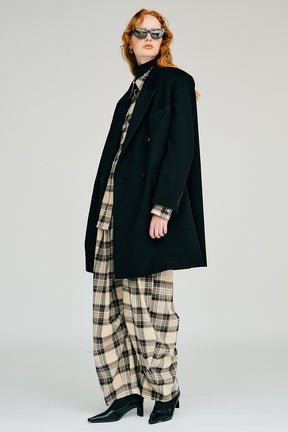 Cashmere Double-Breasted Coat - 2026WINTER