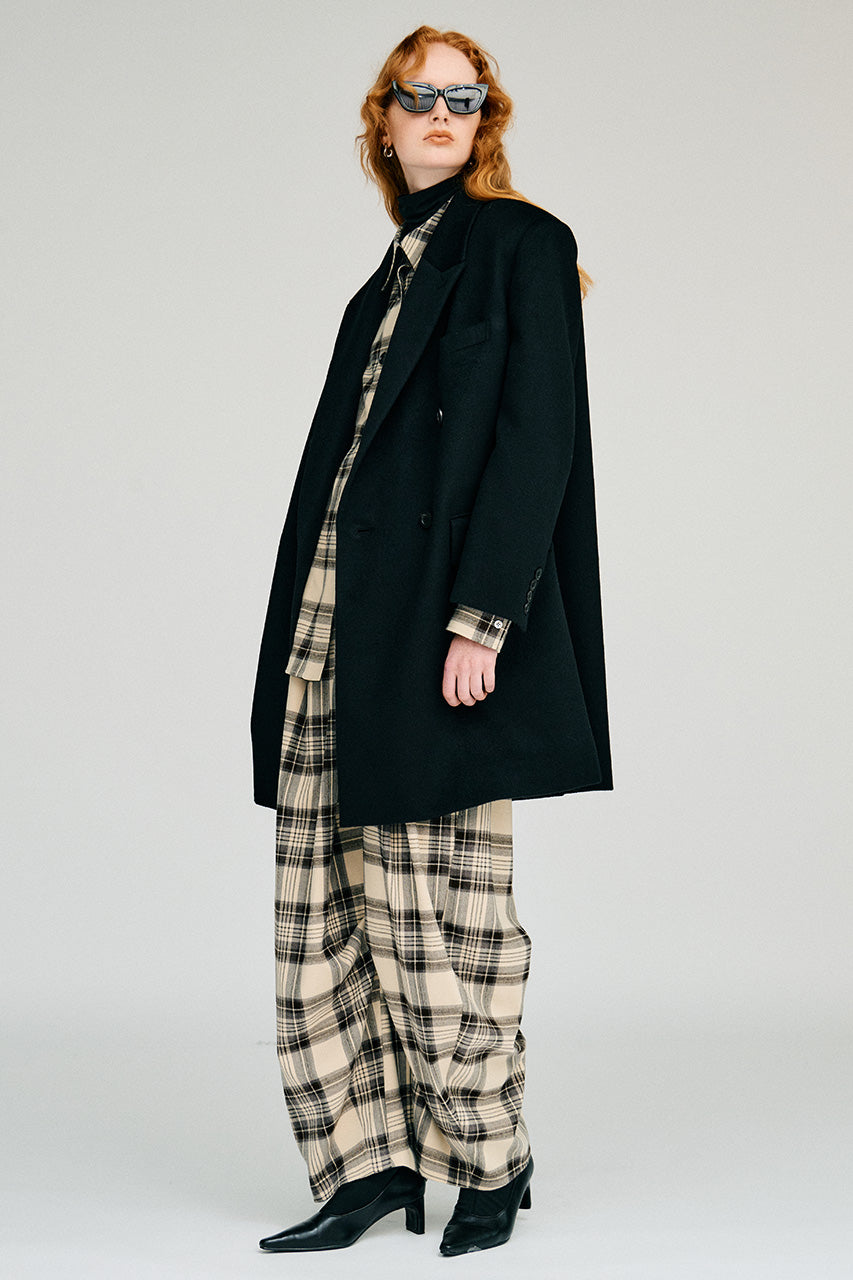 Cashmere Double-Breasted Coat - 2026WINTER