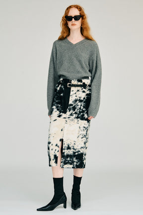 Fox Blend V-Neck Knit - 2026WINTER