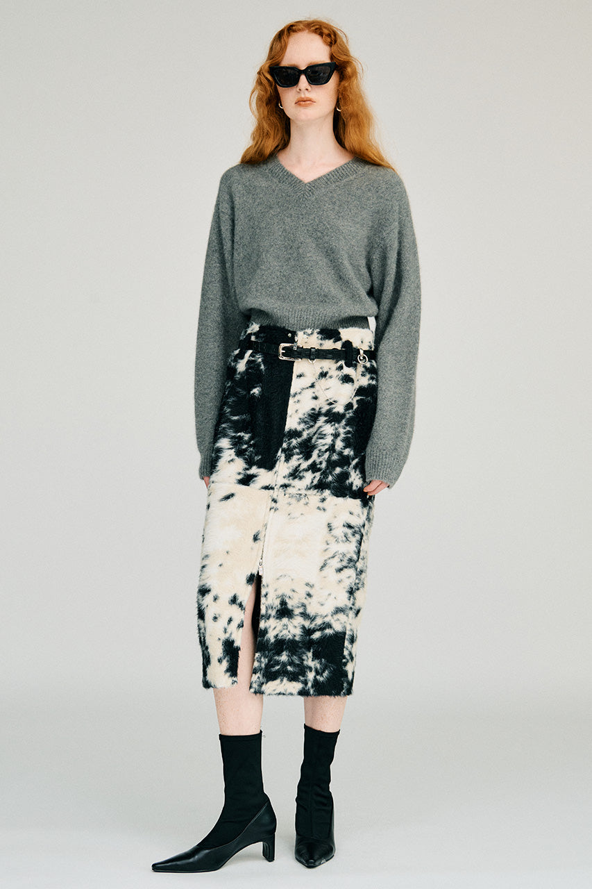 Fox Blend V-Neck Knit - 2026WINTER