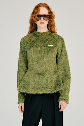 Waist-Shaped Shaggy Top - 2026WINTER