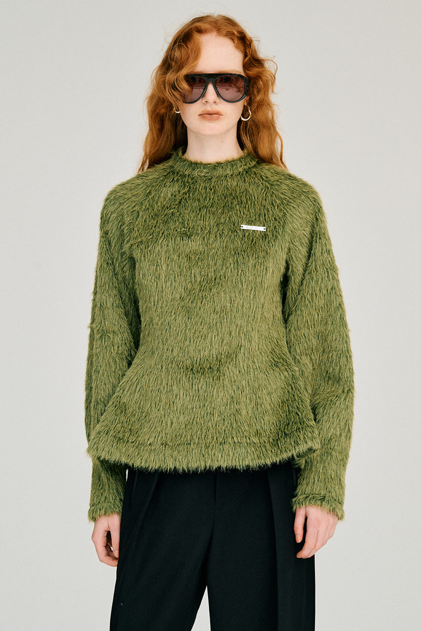 Waist-Shaped Shaggy Top - 2026WINTER