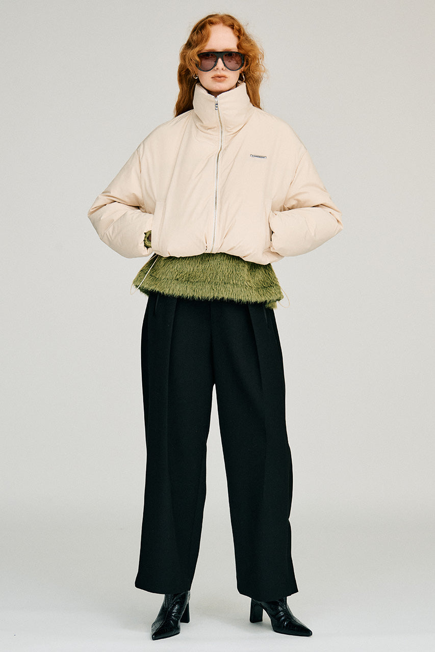 Stand Collar Short Down Jacket - 2026WINTER