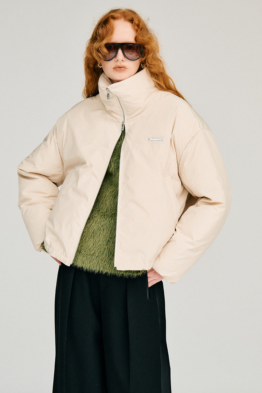 Stand Collar Short Down Jacket - 2026WINTER