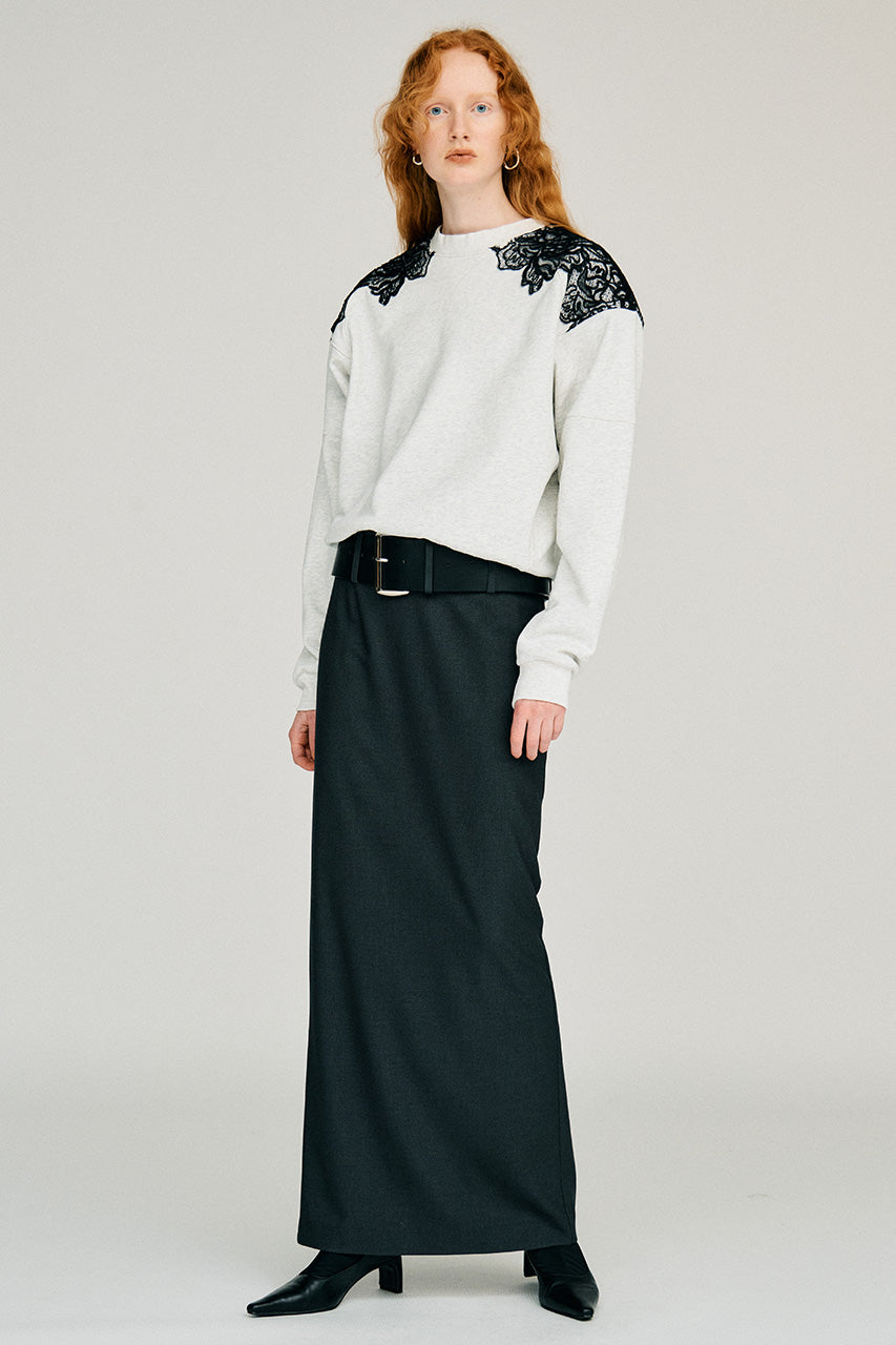 Shoulder Lace Sweatshirt - 2026WINTER