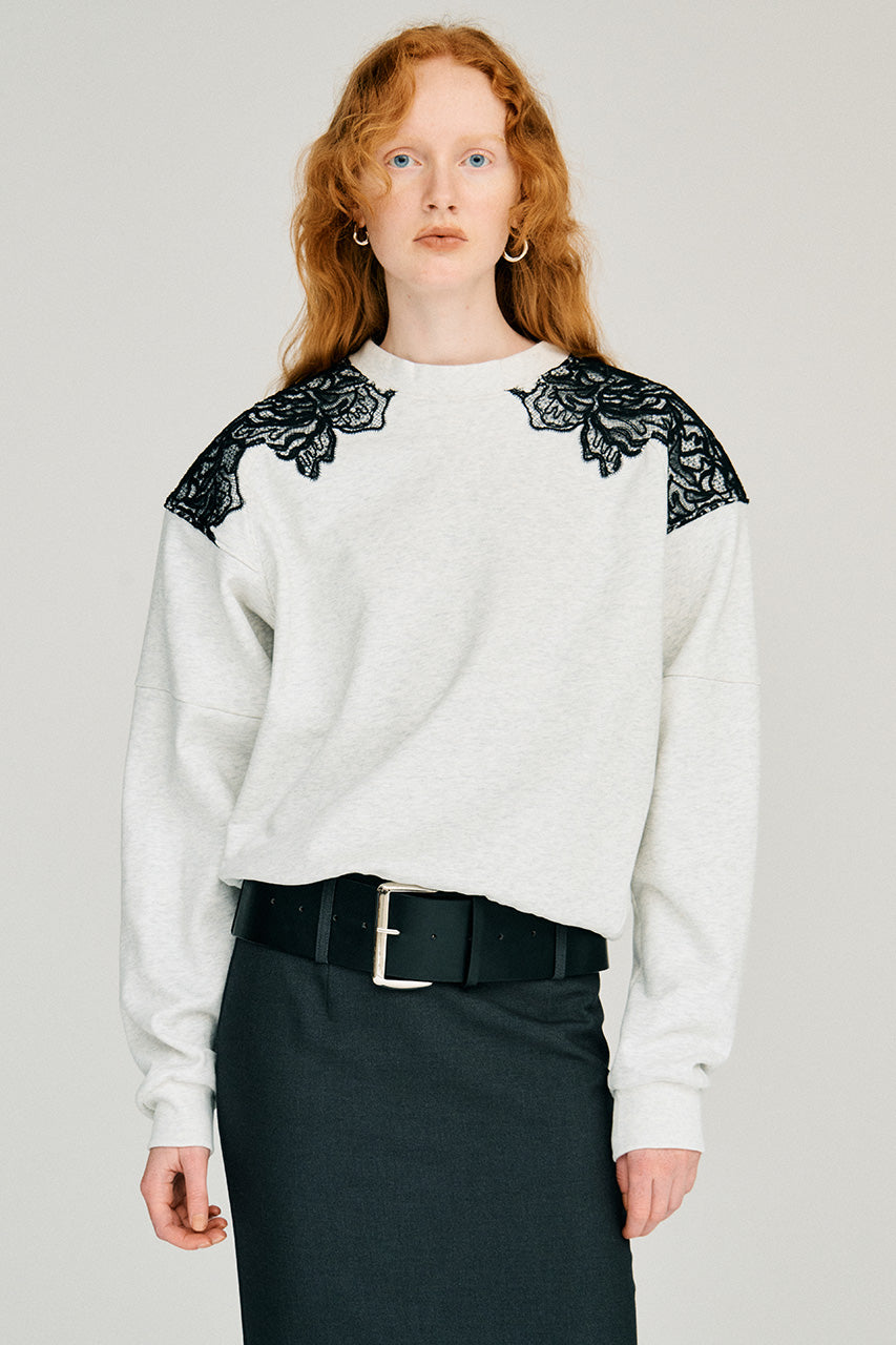 Shoulder Lace Sweatshirt - 2026WINTER