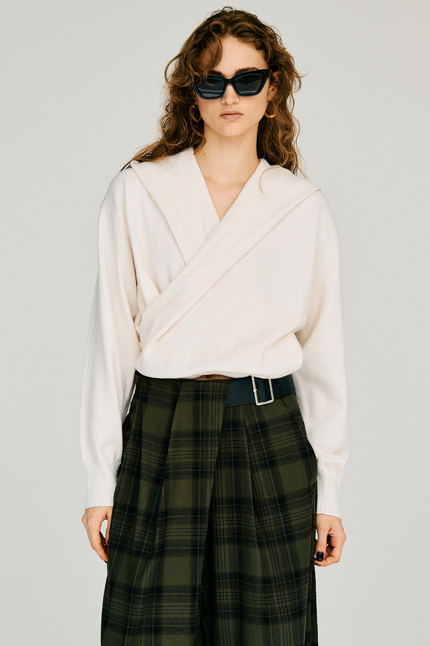 Cache-Coeur Knit Hoodie - 2026WINTER