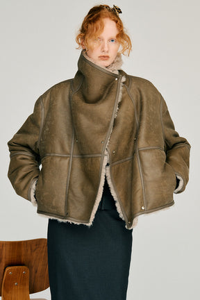 Reversible Shearling Jacket - 2026WINTER