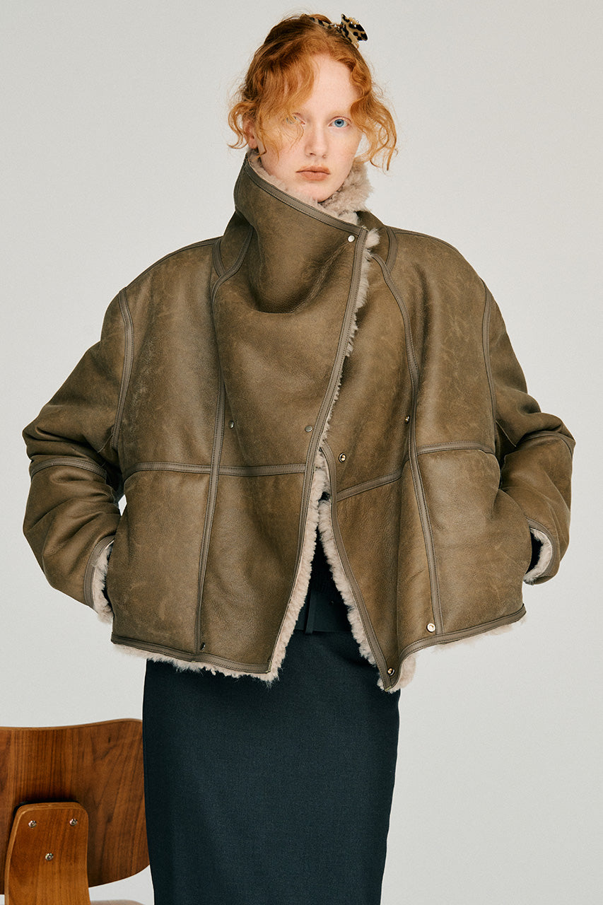 Reversible Shearling Jacket - 2026WINTER