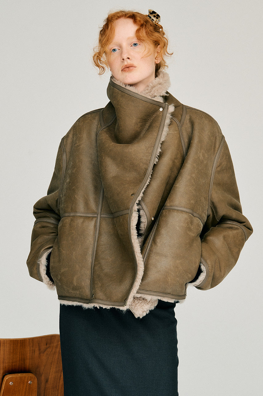 Reversible Shearling Jacket - 2026WINTER