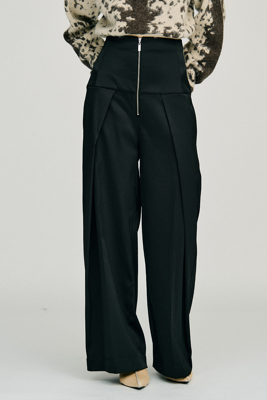 Satin High-Waist Pants - 2026WINTER