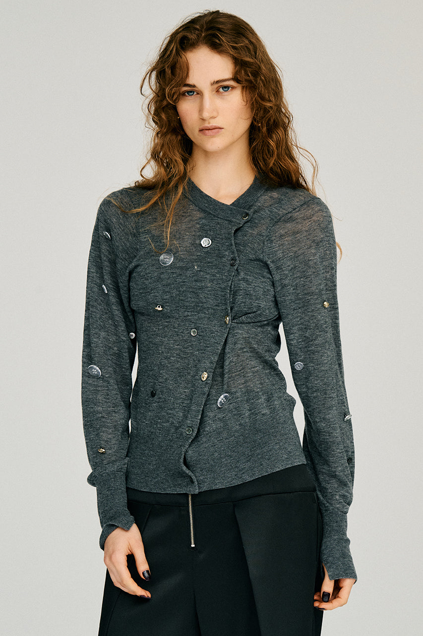 Suivi Wool Playful Button Cardigan