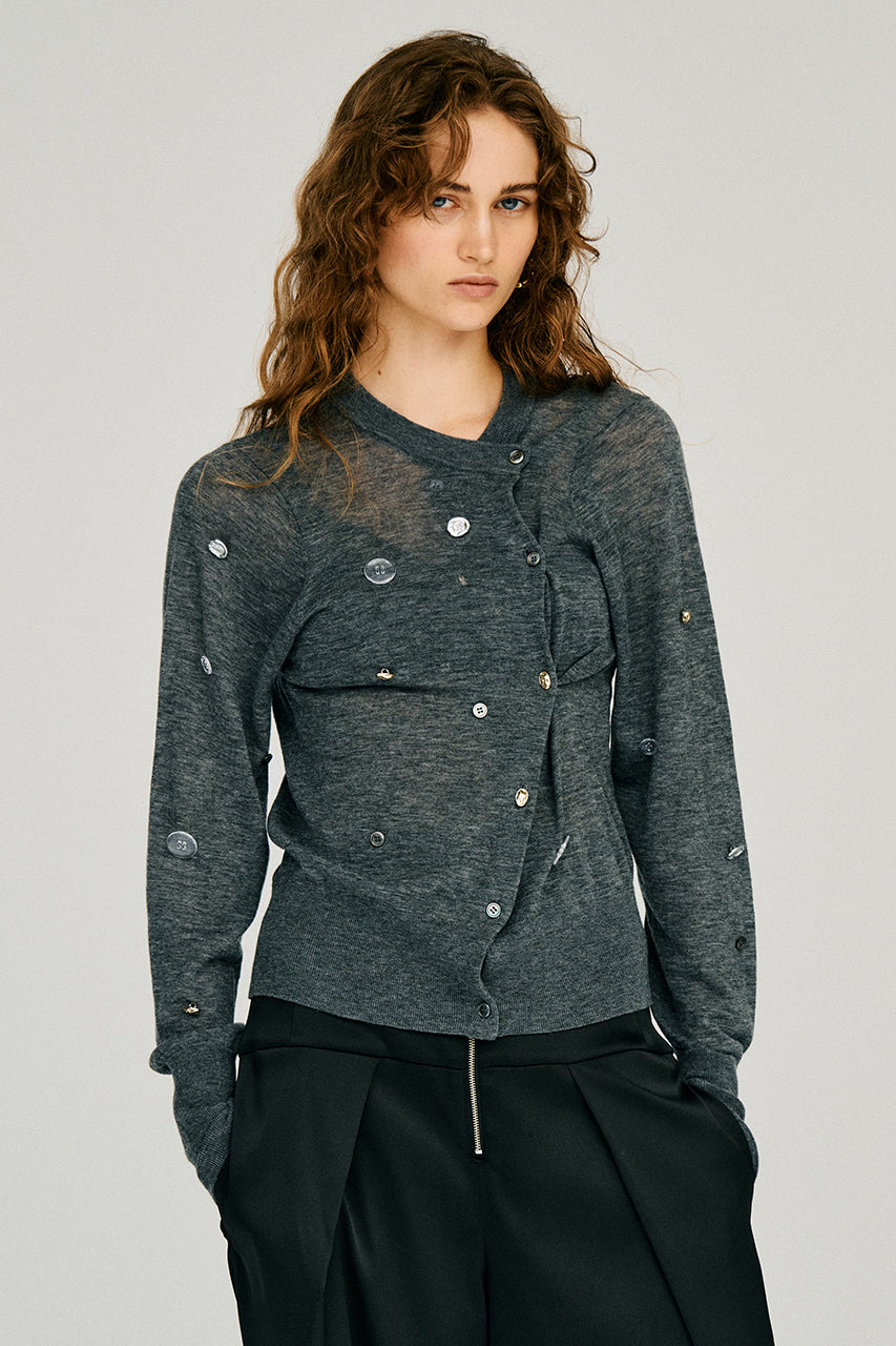 Suivi Wool Playful Button Cardigan