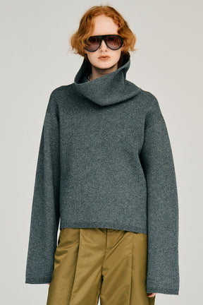 High-Neck Knit - 2026WINTER