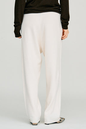 Wool Blend Knit Easy Pants - 2026WINTER