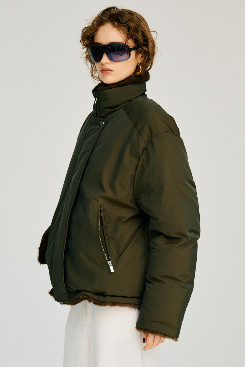 Fur Trim Down Jacket - 2026WINTER