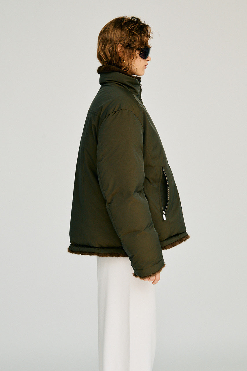 Fur Trim Down Jacket - 2026WINTER