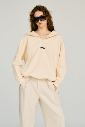 Half-Zip Hoodie Sweatshirt - 2026WINTER