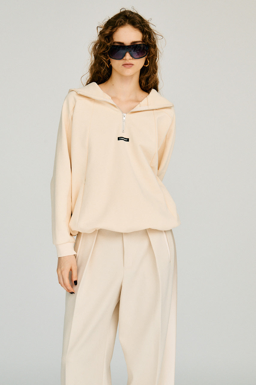 Half-Zip Hoodie Sweatshirt - 2026WINTER
