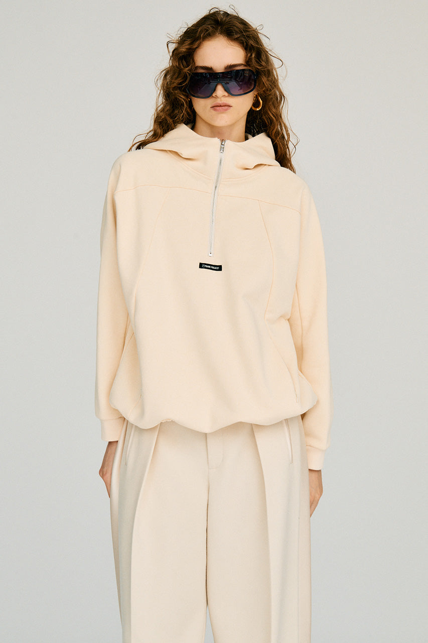 Half-Zip Hoodie Sweatshirt - 2026WINTER