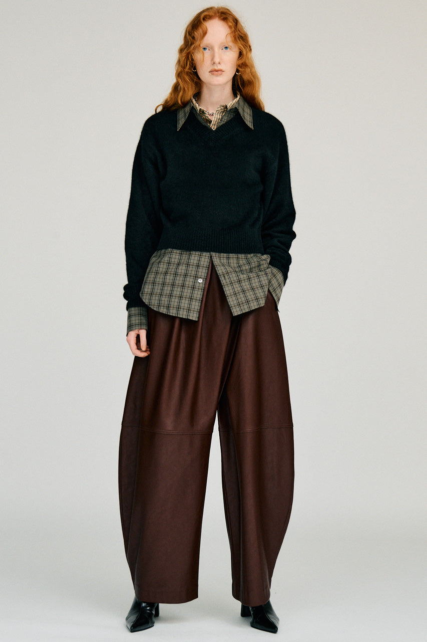 Fox Blend V-Neck Knit - 2026WINTER