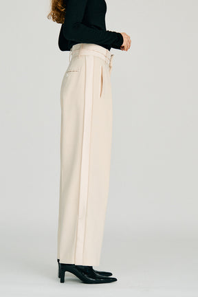 Side Line Tuxedo Pants - 2026WINTER