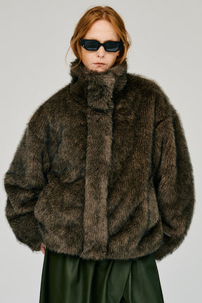 Synthetic Fur Blouson - 2026WINTER