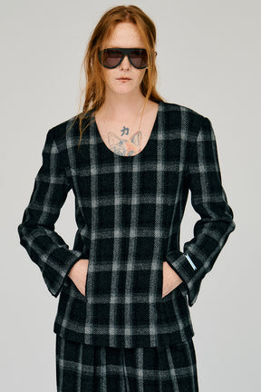 U-Neck Waist-Shaped Top - 2026WINTER