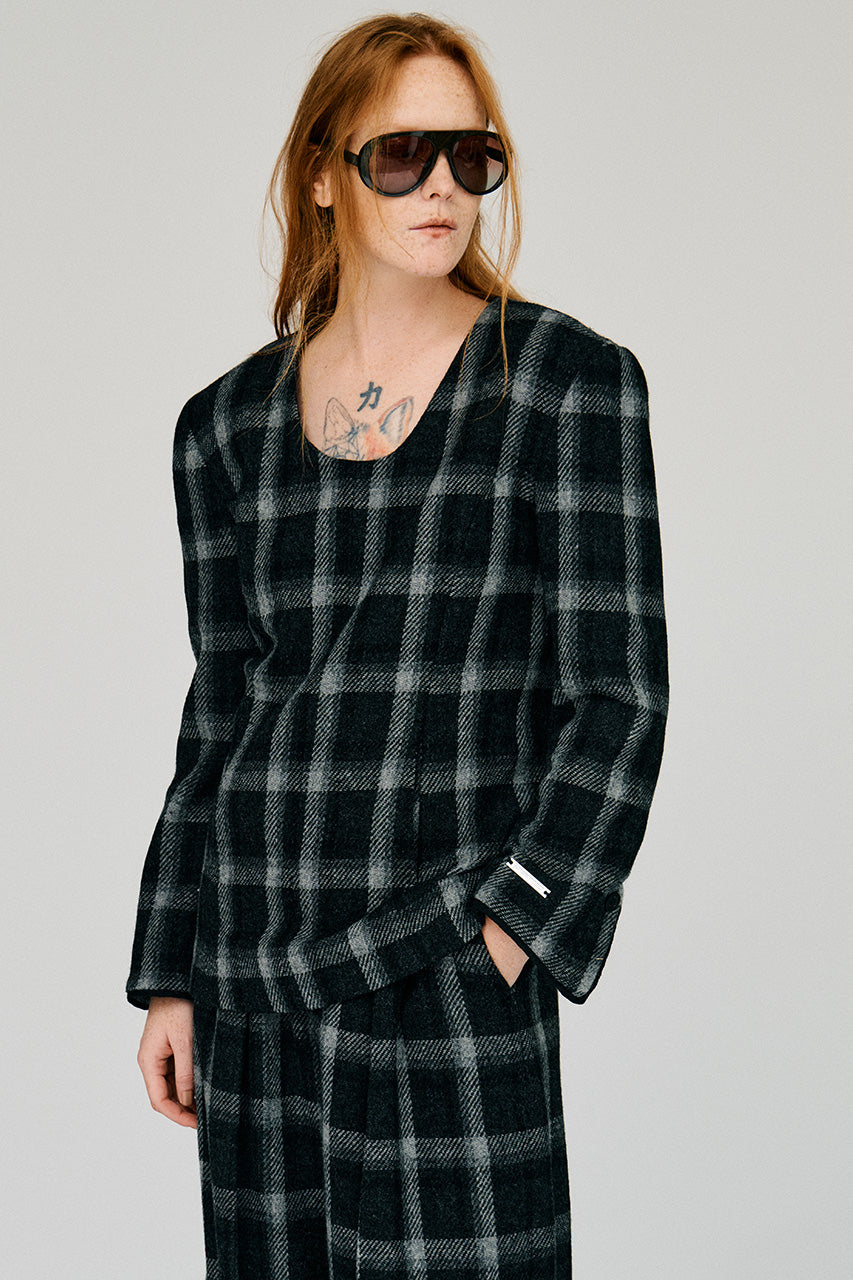 U-Neck Waist-Shaped Top - 2026WINTER