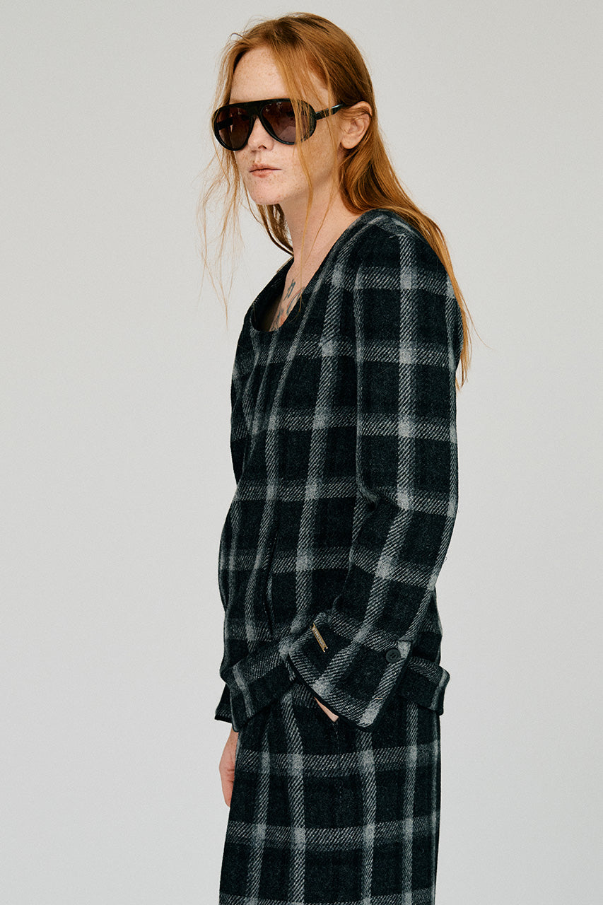 U-Neck Waist-Shaped Top - 2026WINTER