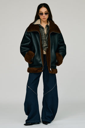 Reversible Stand Collar Jacket - 2026WINTER