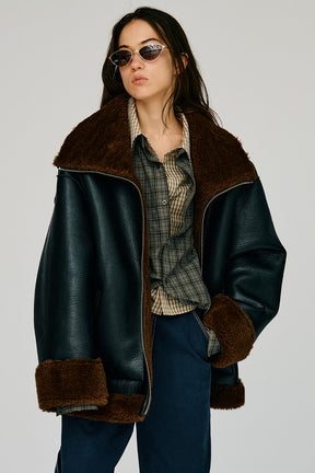Reversible Stand Collar Jacket - 2026WINTER
