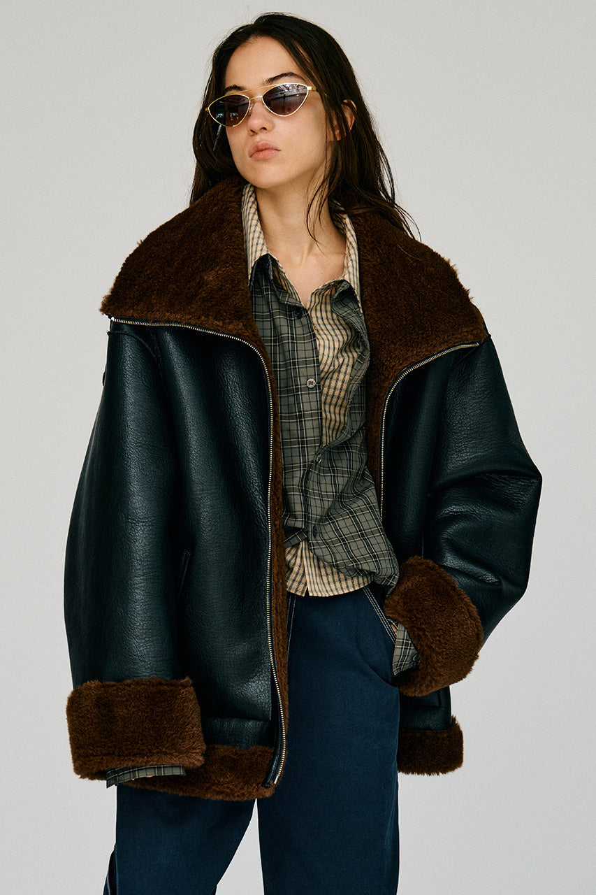 Reversible Stand Collar Jacket - 2026WINTER