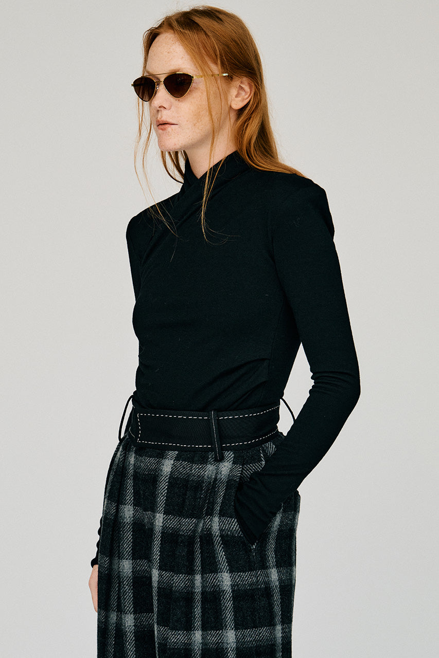 Washable Wool Cache-Coeur Top - 2026WINTER