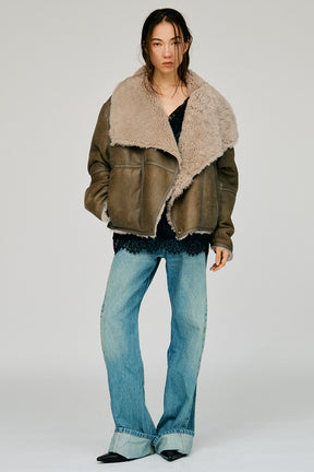 Reversible Shearling Jacket - 2026WINTER