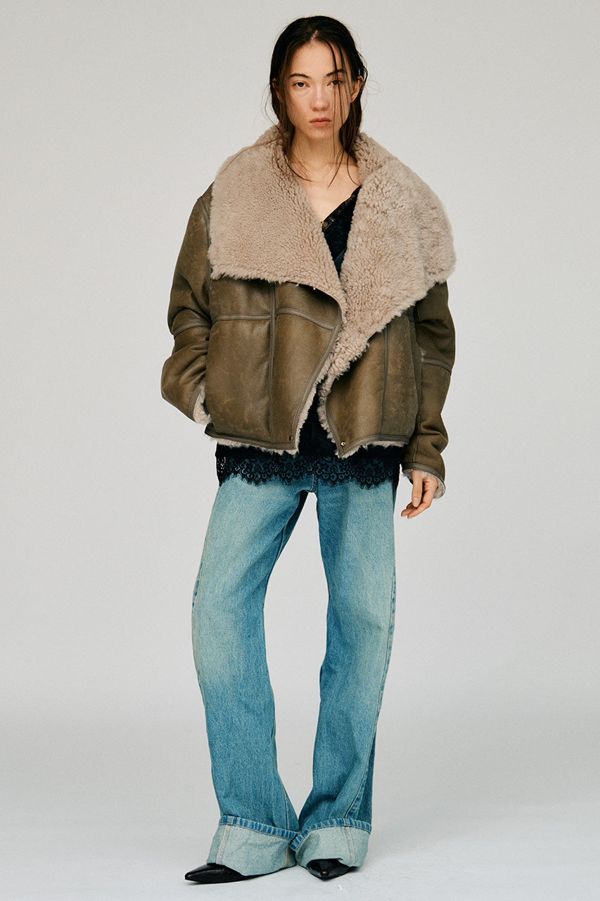 Reversible Shearling Jacket - 2026WINTER