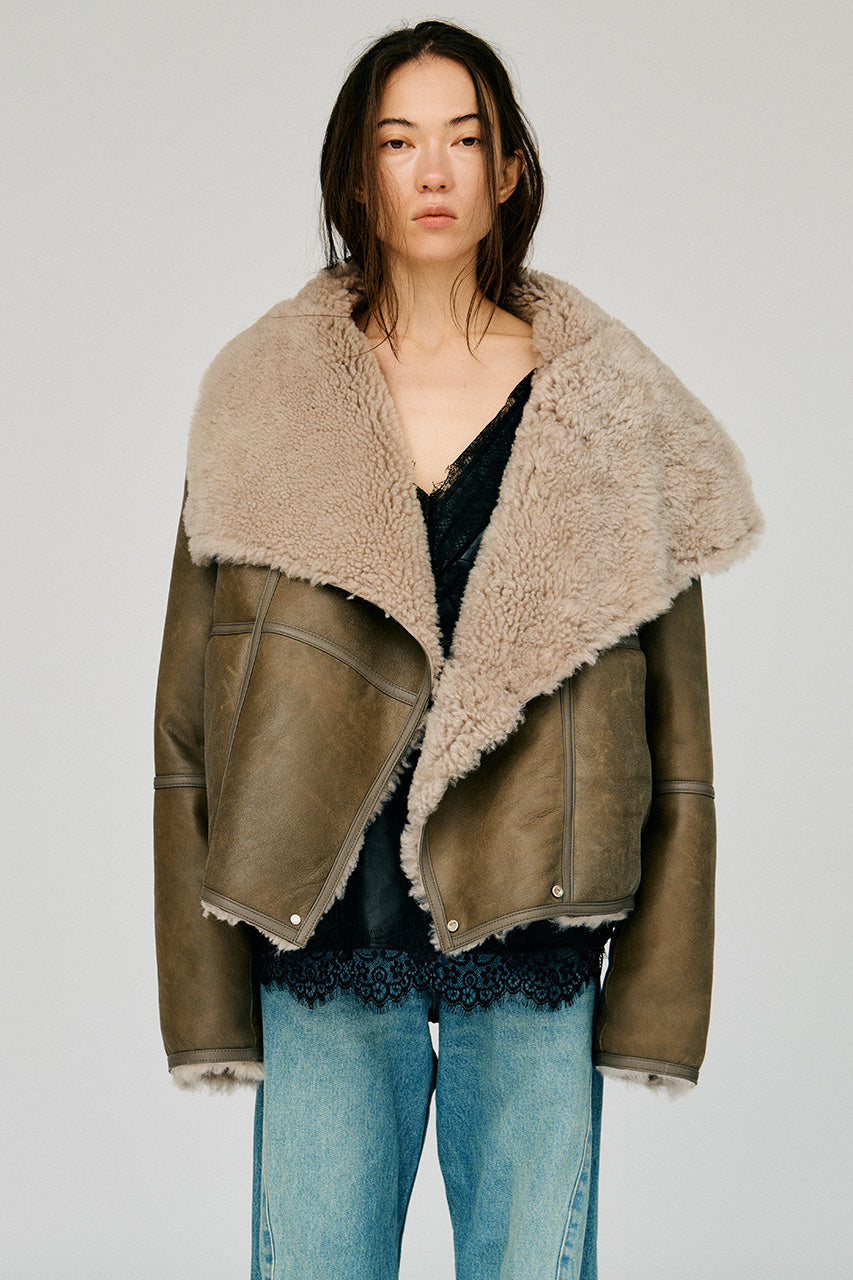 Reversible Shearling Jacket - 2026WINTER