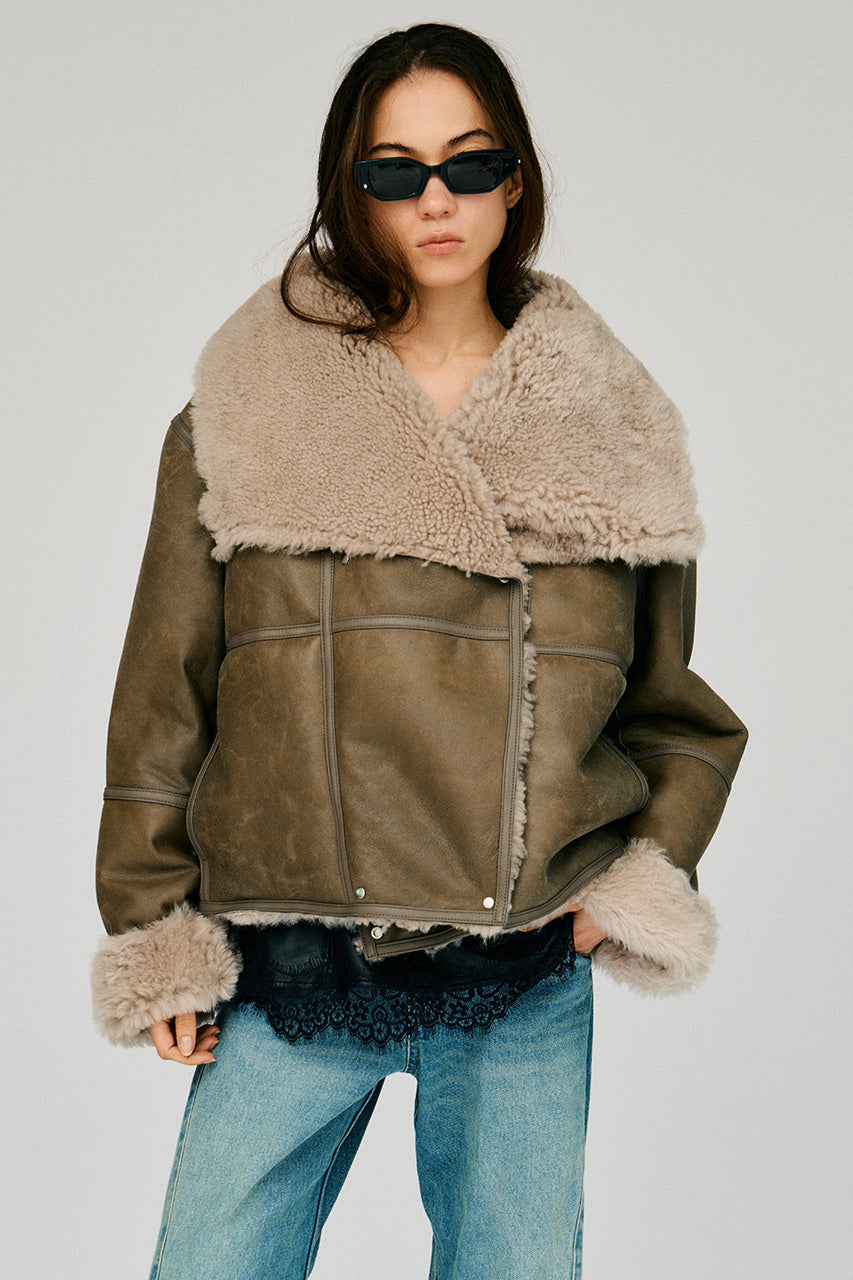 Reversible Shearling Jacket - 2026WINTER