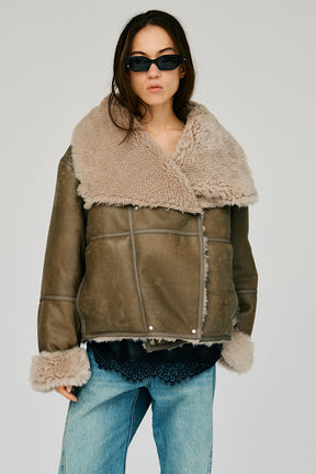 Reversible Shearling Jacket - 2026WINTER