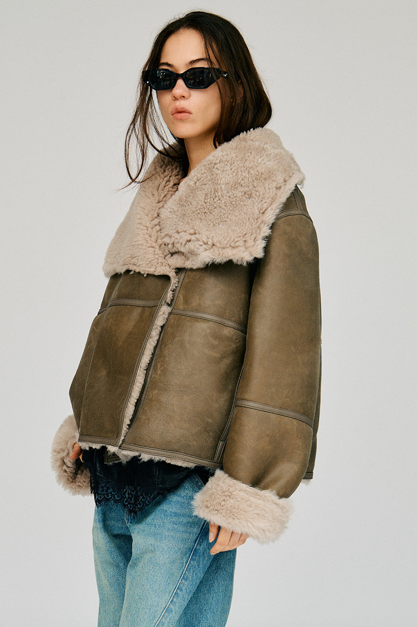 Reversible Shearling Jacket - 2026WINTER