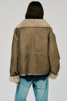 Reversible Shearling Jacket - 2026WINTER