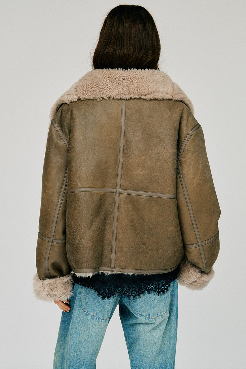 Reversible Shearling Jacket - 2026WINTER