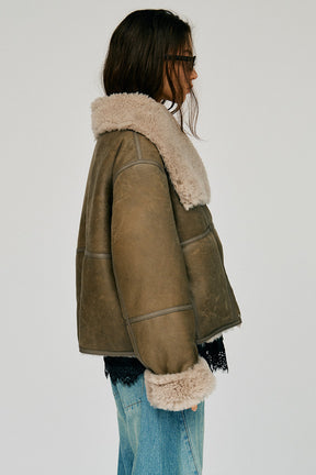 Reversible Shearling Jacket - 2026WINTER