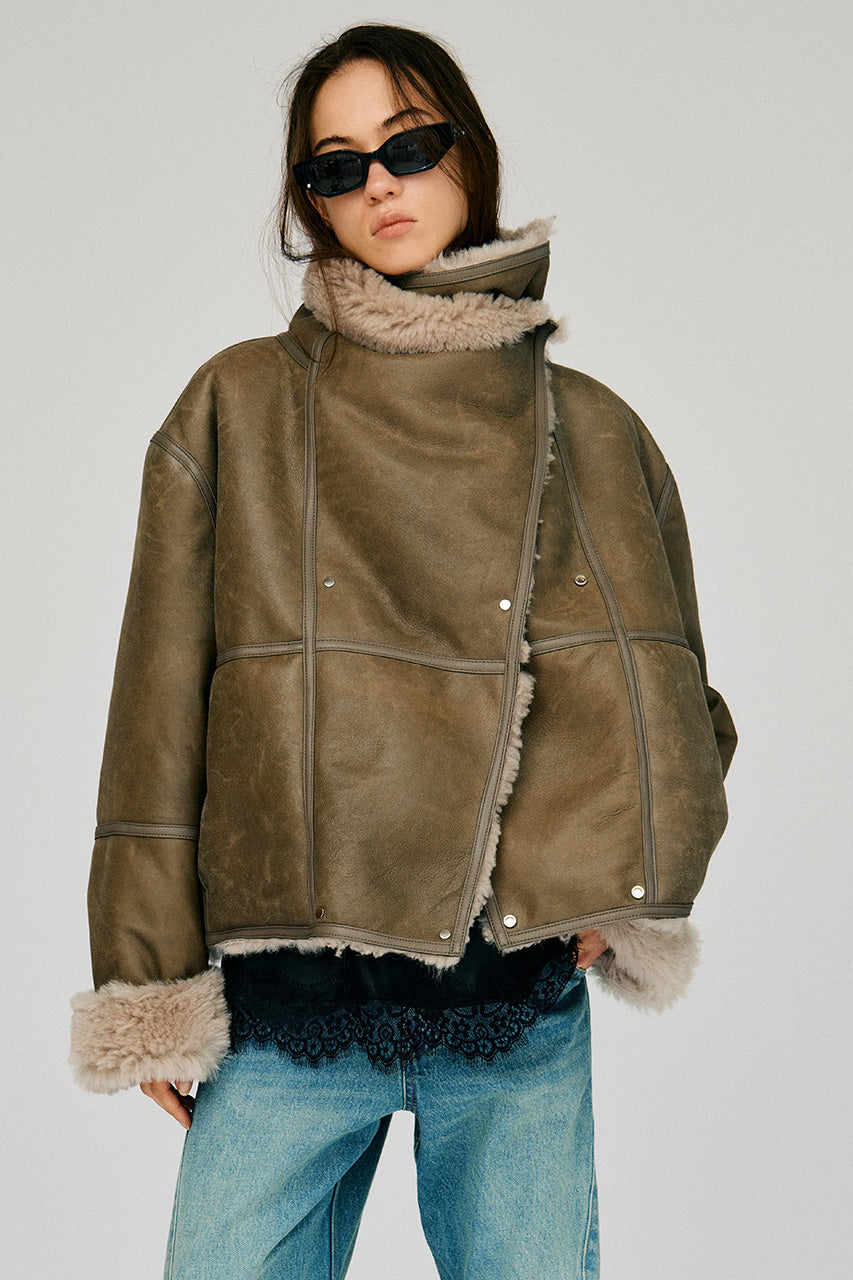 Reversible Shearling Jacket - 2026WINTER