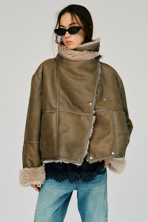 Reversible Shearling Jacket - 2026WINTER