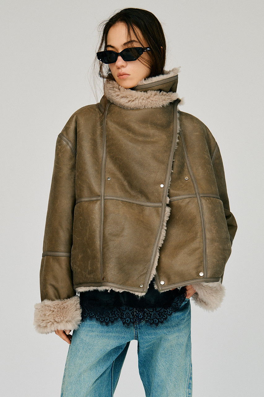 Reversible Shearling Jacket - 2026WINTER
