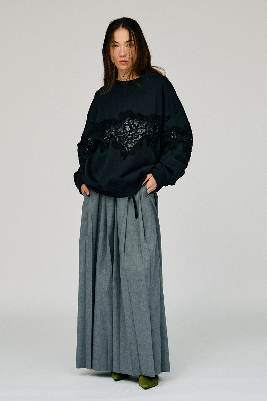 Lace Sweatshirt