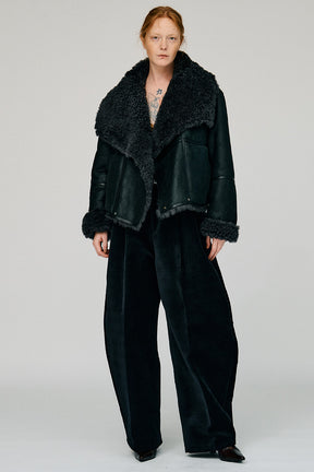 Reversible Shearling Jacket - 2026WINTER
