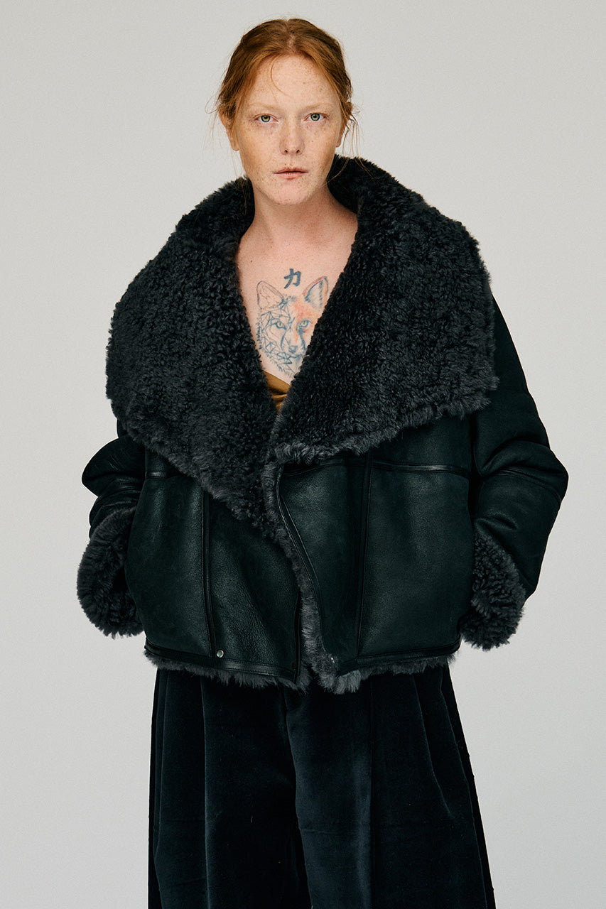 Reversible Shearling Jacket - 2026WINTER