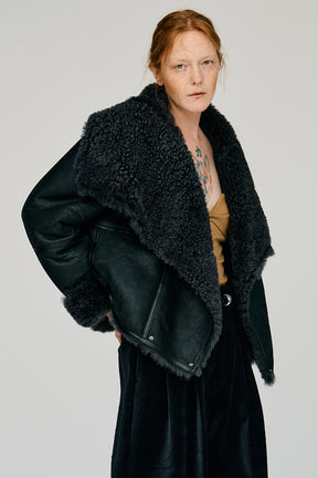 Reversible Shearling Jacket - 2026WINTER